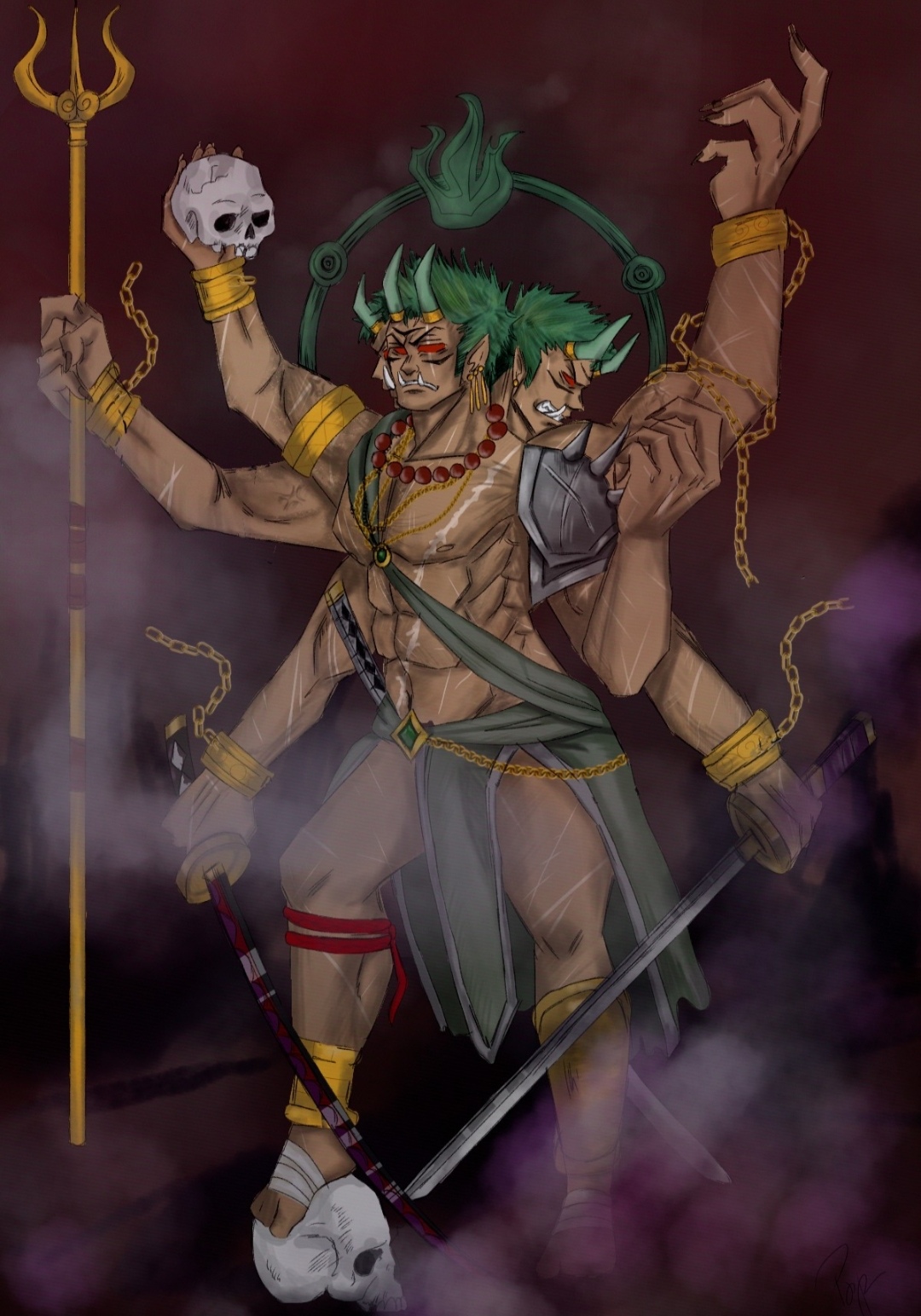 Detail Zoro Asura Nomer 43