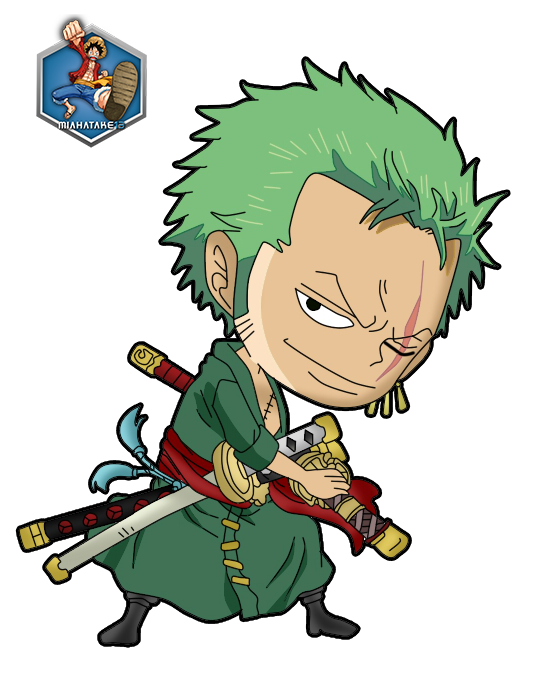 Zoro One Piece Chibi - KibrisPDR