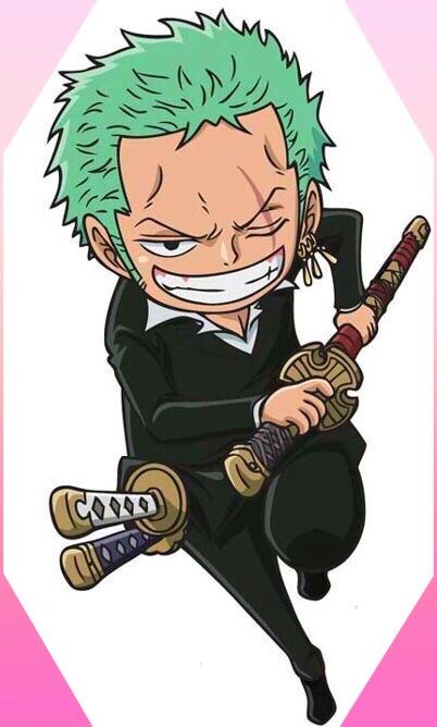 Detail Zoro One Piece Chibi Nomer 12