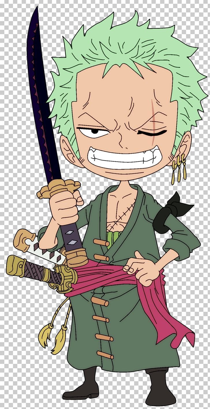 Detail Zoro One Piece Chibi Nomer 3