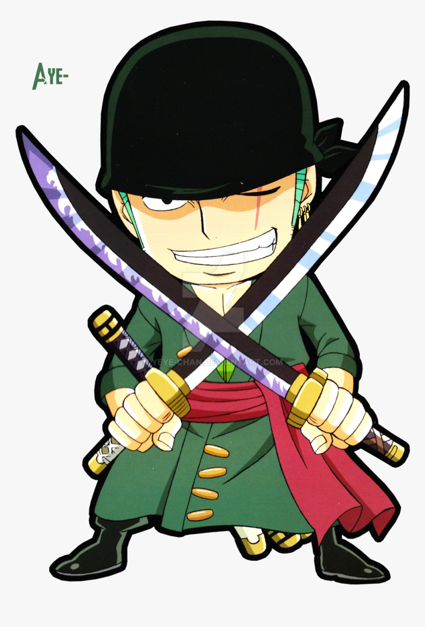 Detail Zoro One Piece Chibi Nomer 7