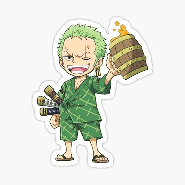 Detail Zoro One Piece Chibi Nomer 10