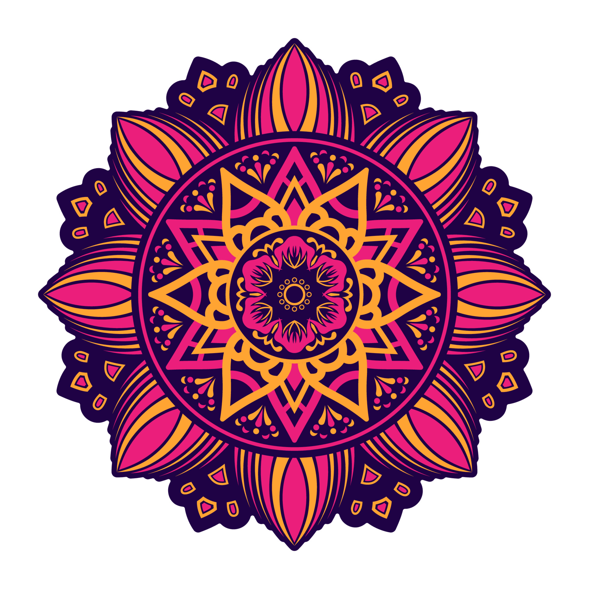 Detail Arabische Mandalas Nomer 3