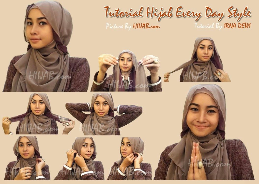 Download Foto Tutorial Hijab - KibrisPDR