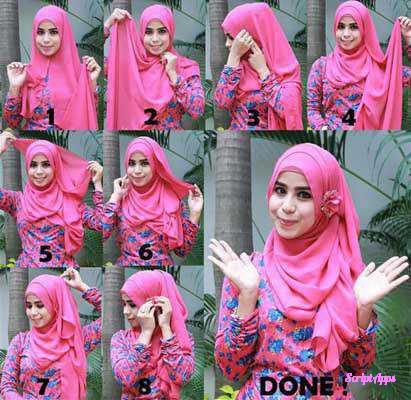 Detail Download Foto Tutorial Hijab Nomer 33