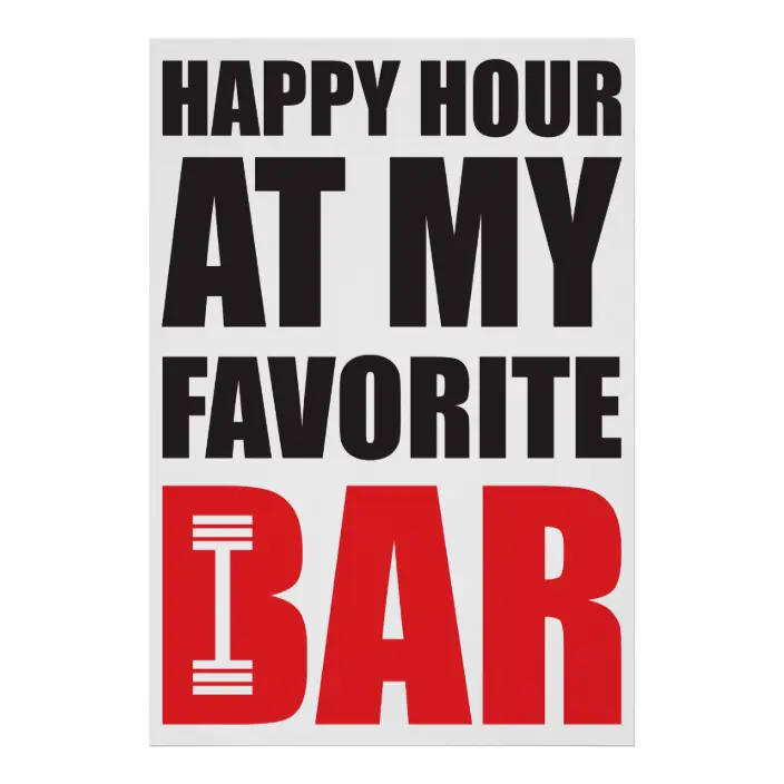 Detail Happy Hour Poster Nomer 24