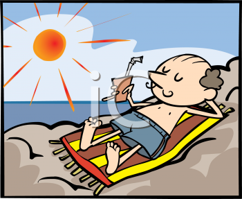 Detail Man On Beach Clipart Nomer 5