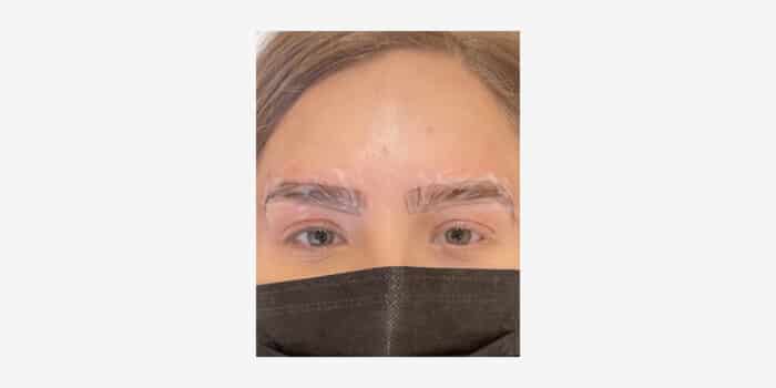 Detail Microblading Blonde Nomer 4