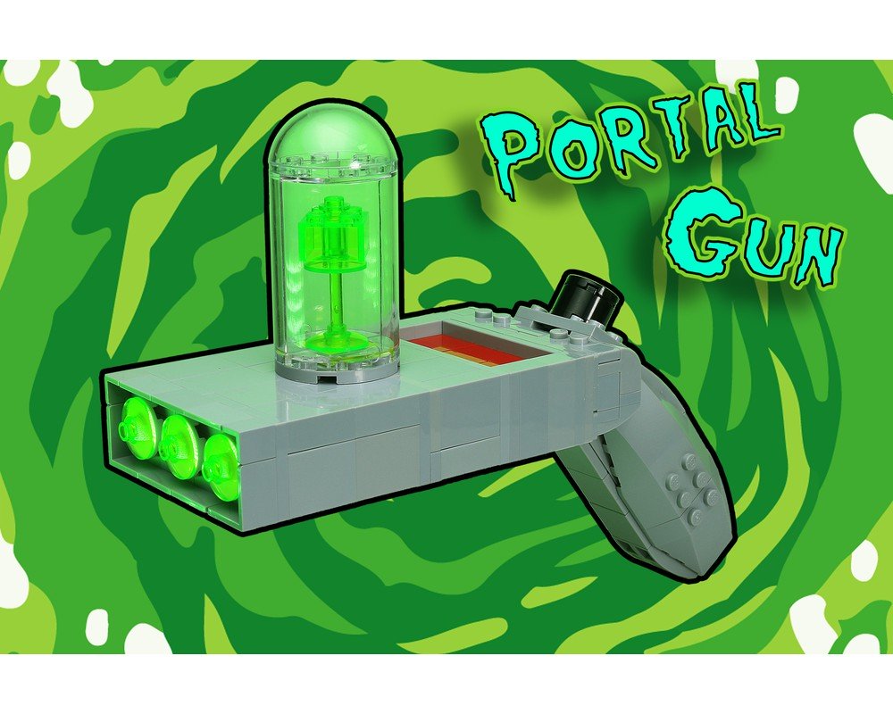 Detail Portal Gun Rick Nomer 13