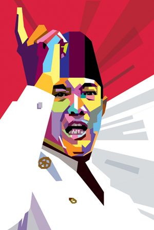 Detail Soekarno Pidato Vector Nomer 18