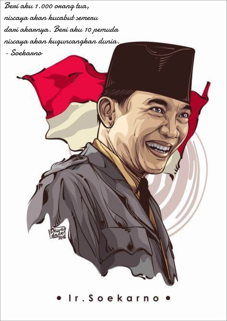 Detail Soekarno Pidato Vector Nomer 4