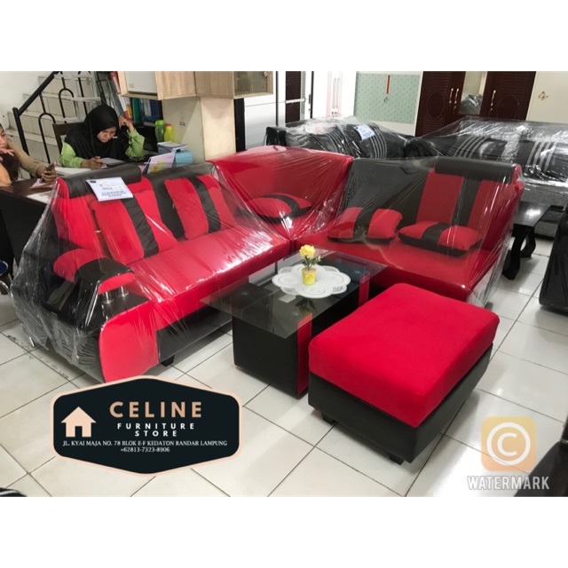 Detail Sofa Merah Hitam Nomer 25