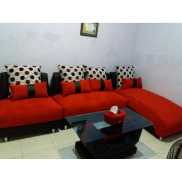 Detail Sofa Merah Hitam Nomer 33