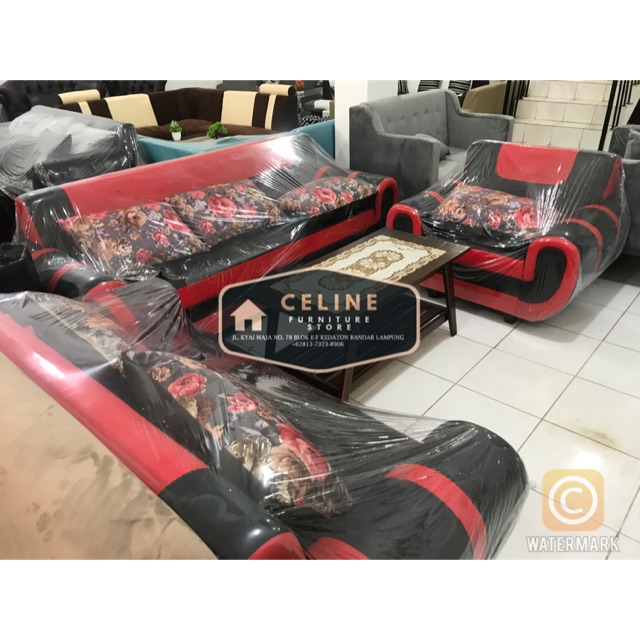 Detail Sofa Merah Hitam Nomer 46