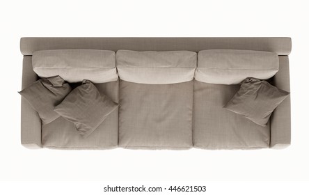 Detail Sofa Top View Nomer 12