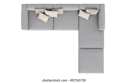 Detail Sofa Top View Nomer 13