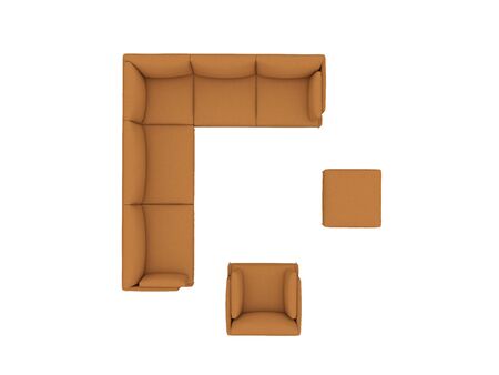Detail Sofa Top View Nomer 17