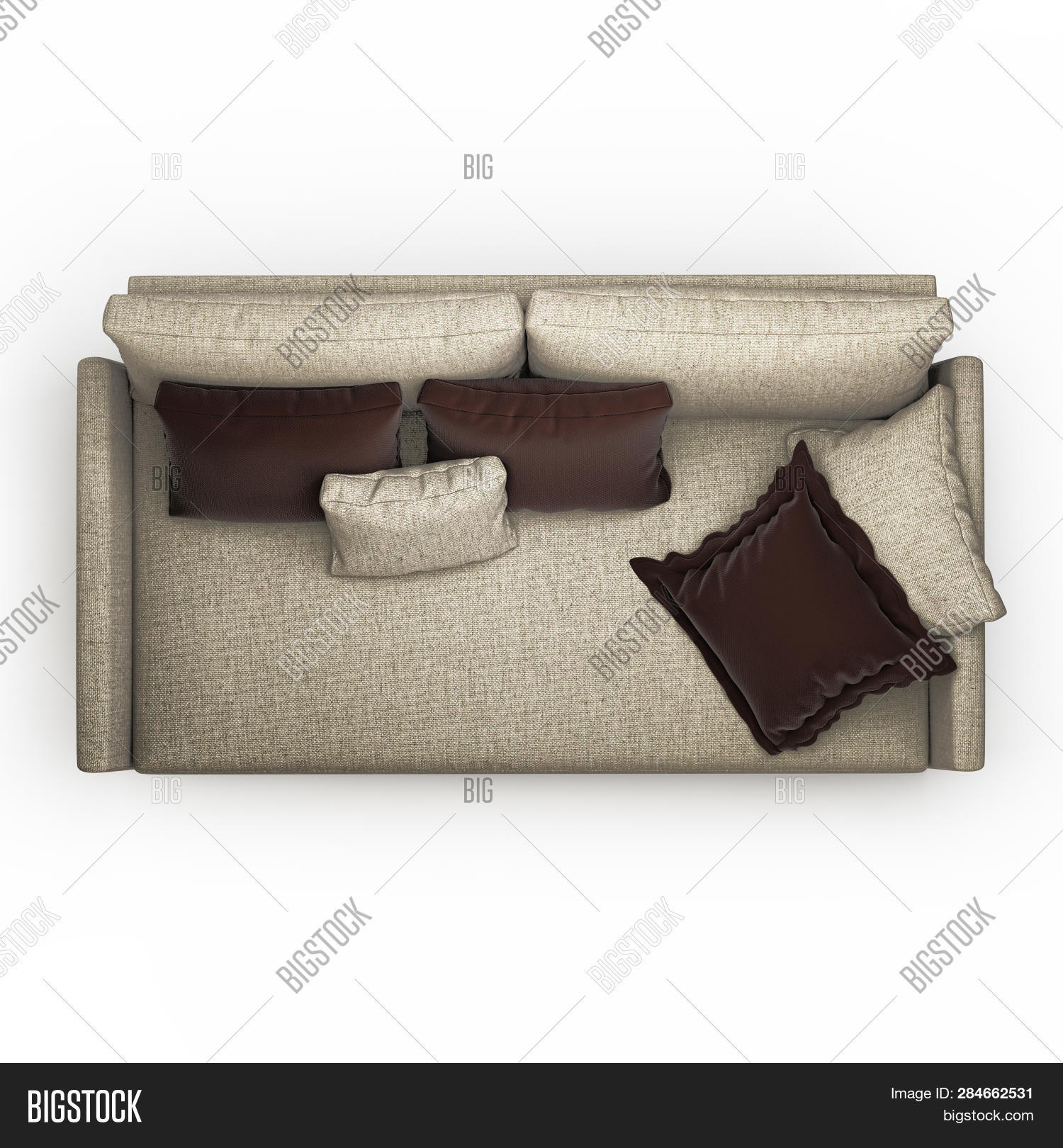 Detail Sofa Top View Nomer 39