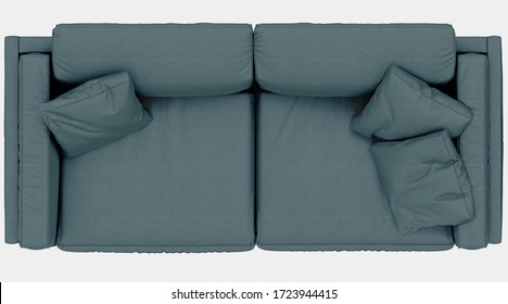 Detail Sofa Top View Nomer 41