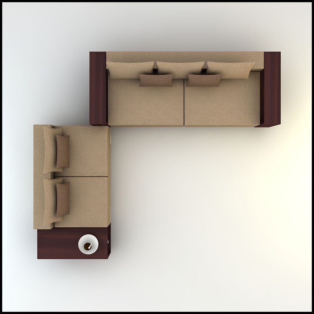 Detail Sofa Top View Nomer 43