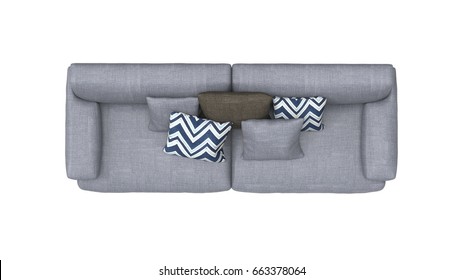Detail Sofa Top View Nomer 58