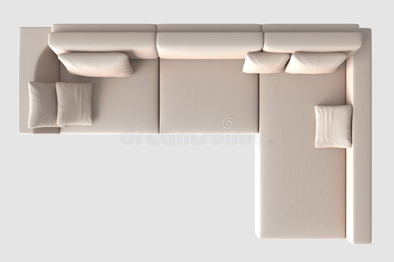Detail Sofa Top View Nomer 8