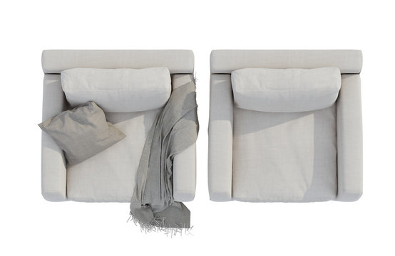 Detail Sofa Top View Nomer 10