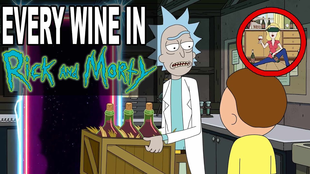 Detail Sofa Wine Rick And Morty Nomer 9