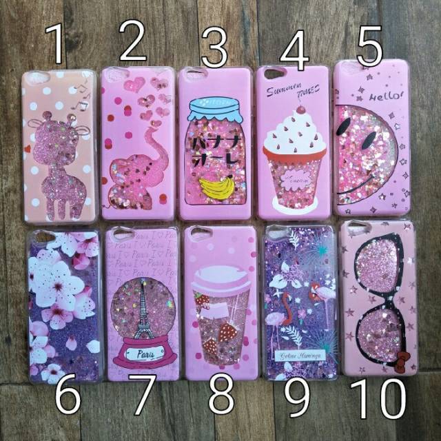 Detail Softcase Glitter Nomer 13