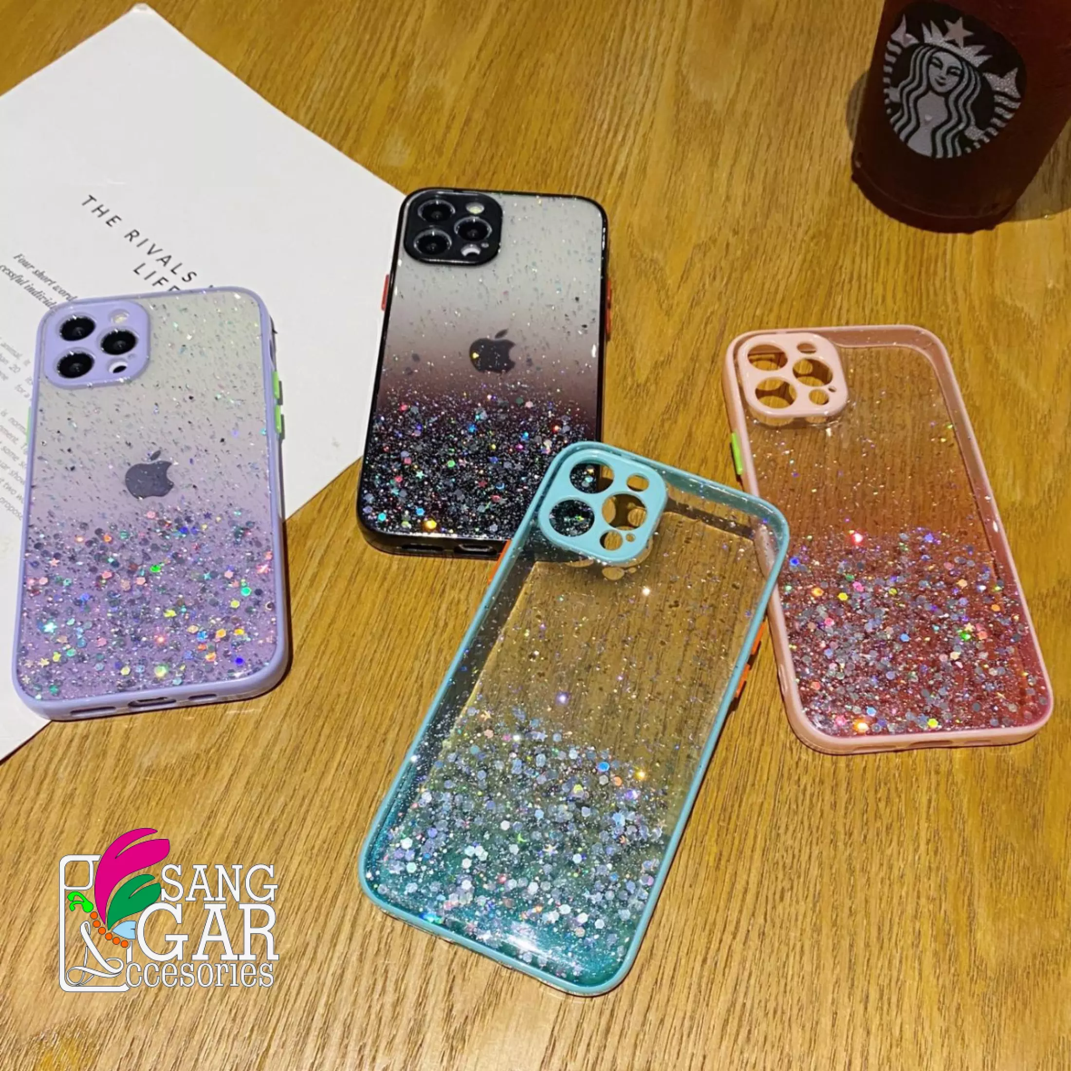 Detail Softcase Glitter Nomer 30