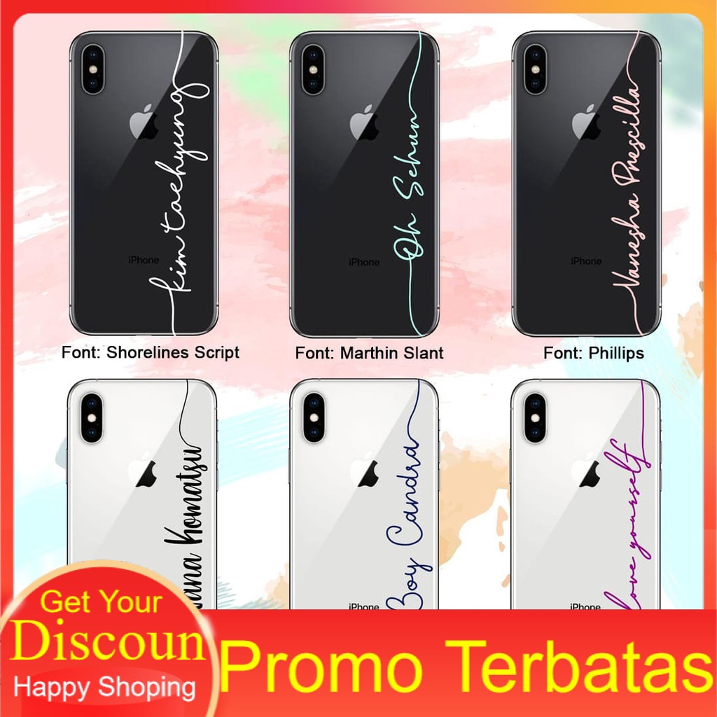 Detail Softcase Nama Nomer 6