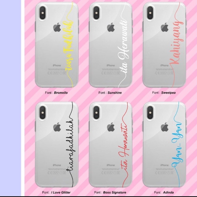 Detail Softcase Nama Nomer 7