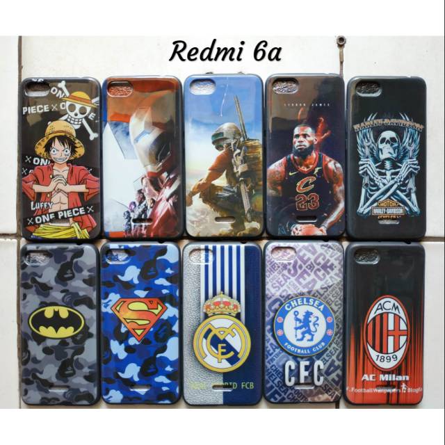 Detail Softcase Redmi 6a Nomer 47