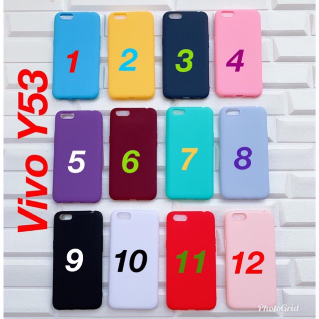 Detail Softcase Vivo Y53 Nomer 44