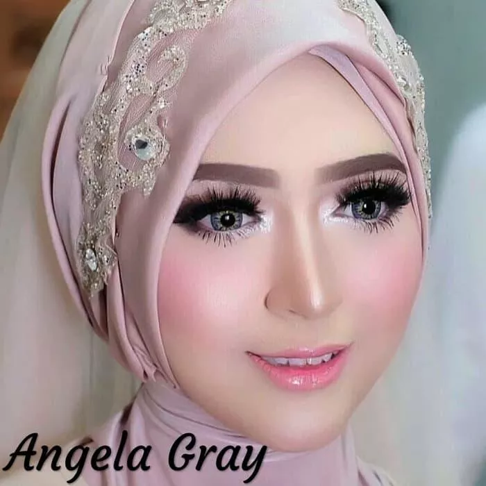 Detail Softlens Abu Abu Nomer 25