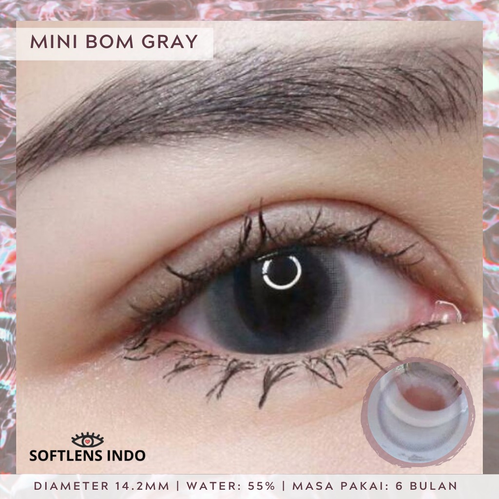 Detail Softlens Abu Abu Muda Nomer 12