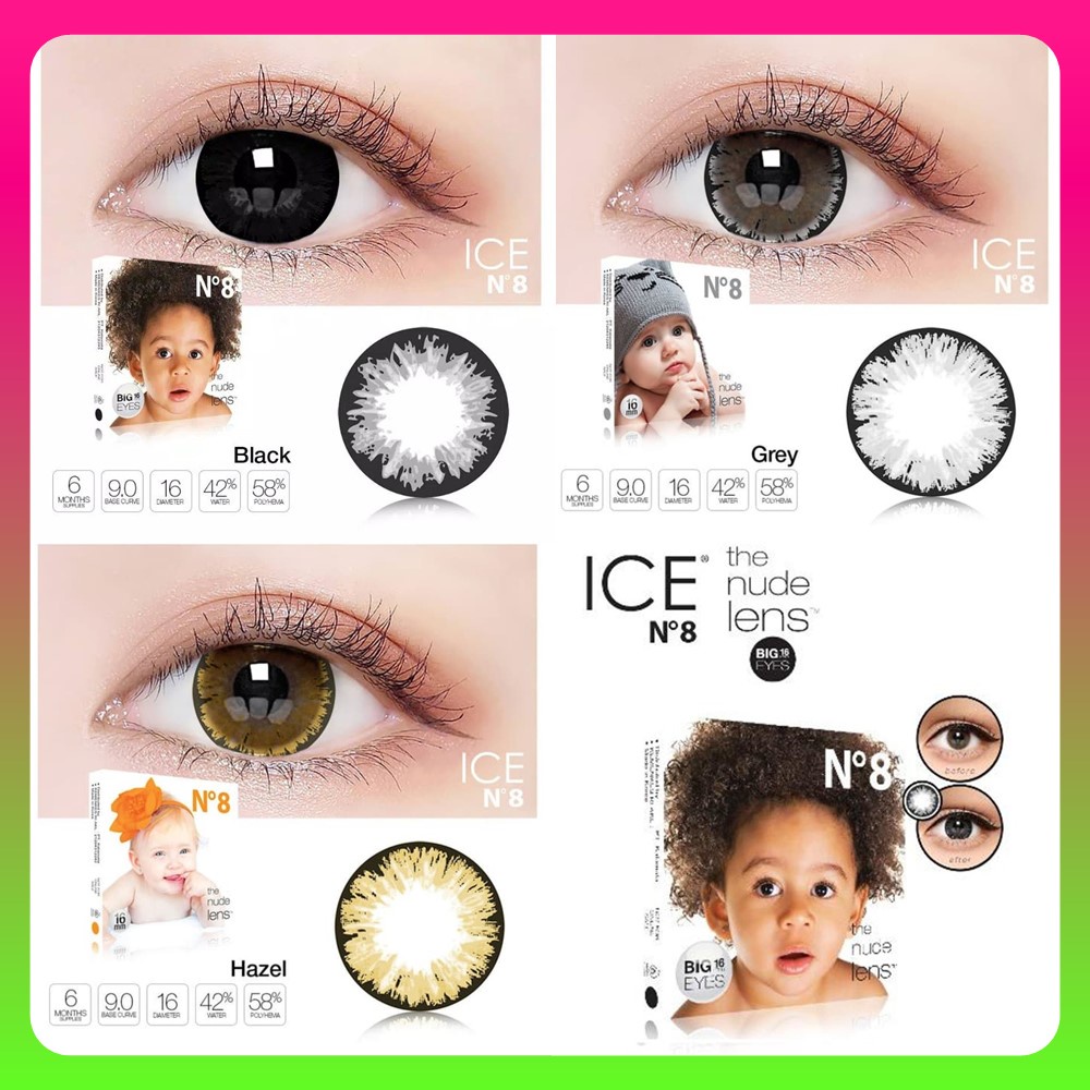 Detail Softlens Baby Eyes Nomer 20