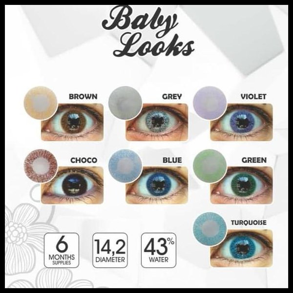 Detail Softlens Baby Look Nomer 23