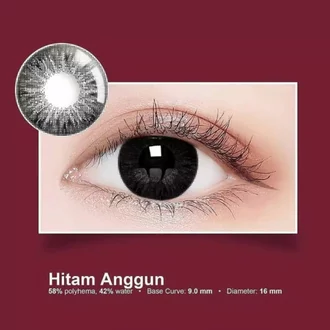 Detail Softlens Hitam Polos Nomer 10