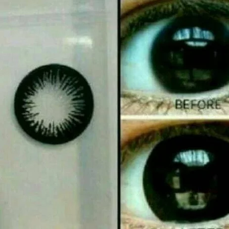 Detail Softlens Hitam Polos Nomer 15