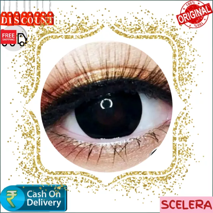 Detail Softlens Hitam Polos Nomer 18