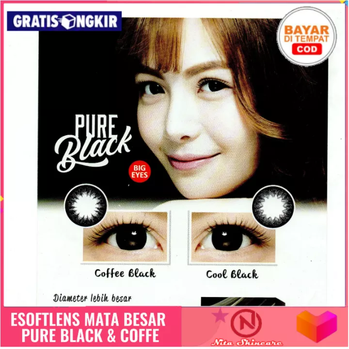 Detail Softlens Hitam Polos Nomer 35