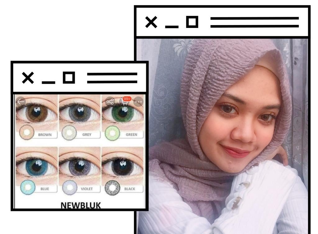 Detail Softlens Mata Besar Nomer 20