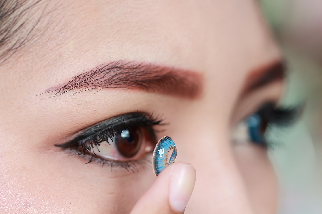 Detail Softlens Warna Biru Muda Nomer 15