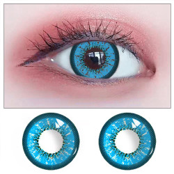 Detail Softlens Warna Biru Muda Nomer 16