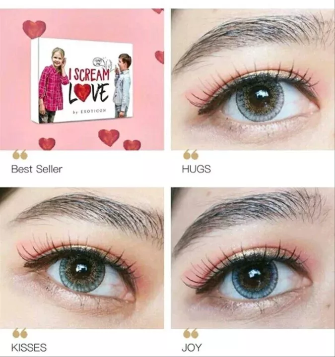 Detail Softlens Warna Merah Nomer 53