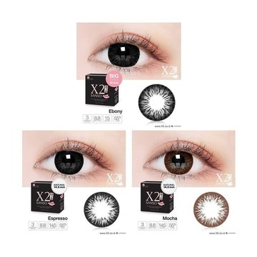 Detail Softlens Warna Merah Nomer 55