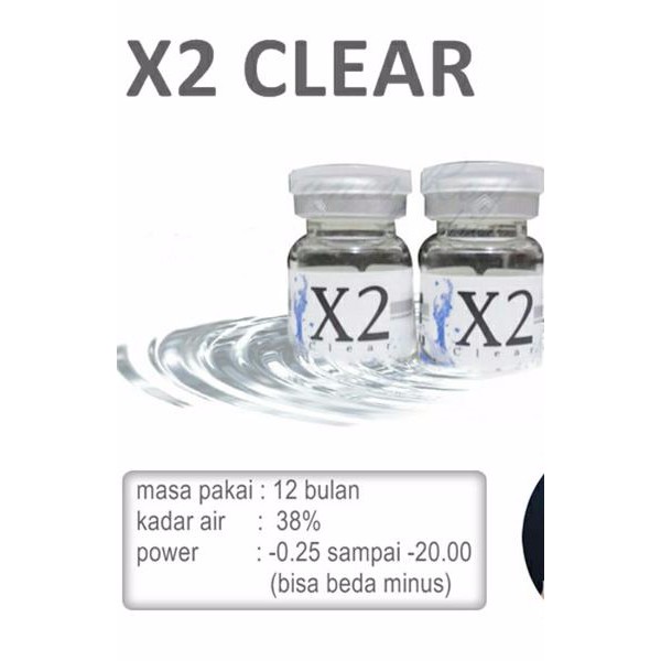 Detail Softlens X2 Bening Nomer 22