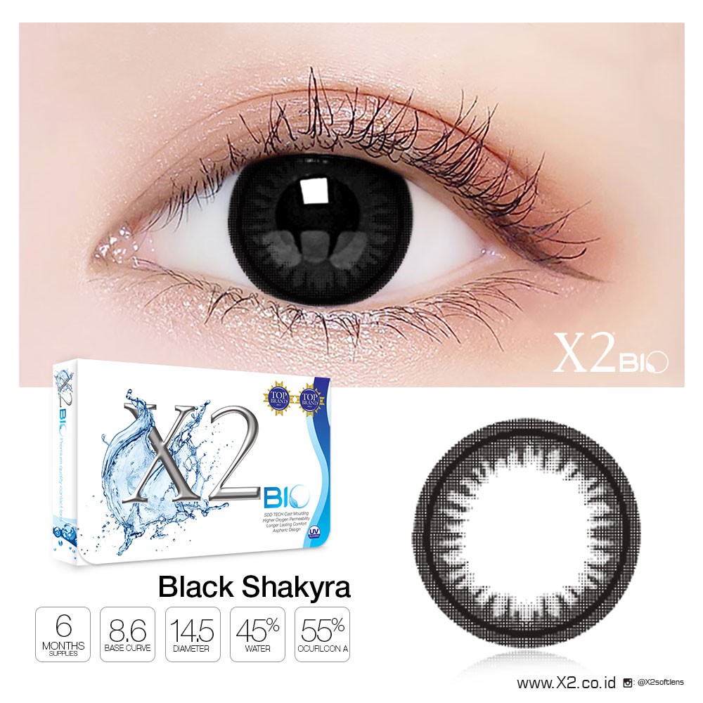 Softlens X2 Black - KibrisPDR