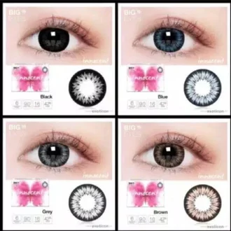 Detail Softlens X2 Black Nomer 12